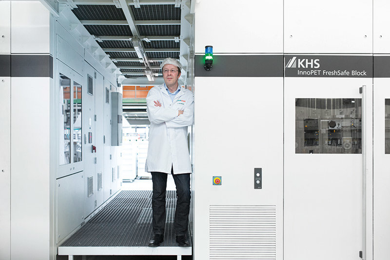 Sustainable partnership: KHS and Eckes-Granini launch bottles made of 100% rPET
